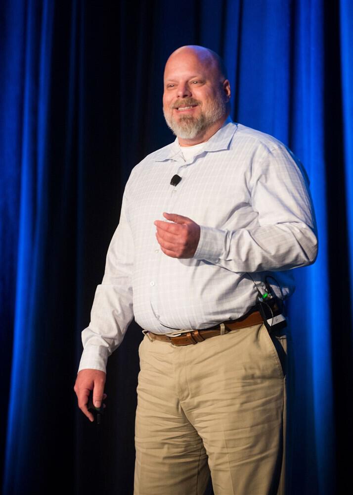 Paul Leavens speaks to the Liveops team about the critical role security and technology will play in company growth.