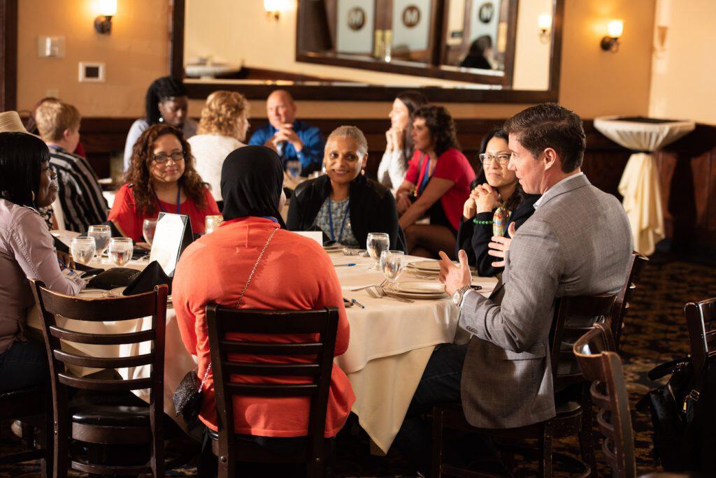 Liveops agents and staff come together to talk about running a home business in Philadelphia
