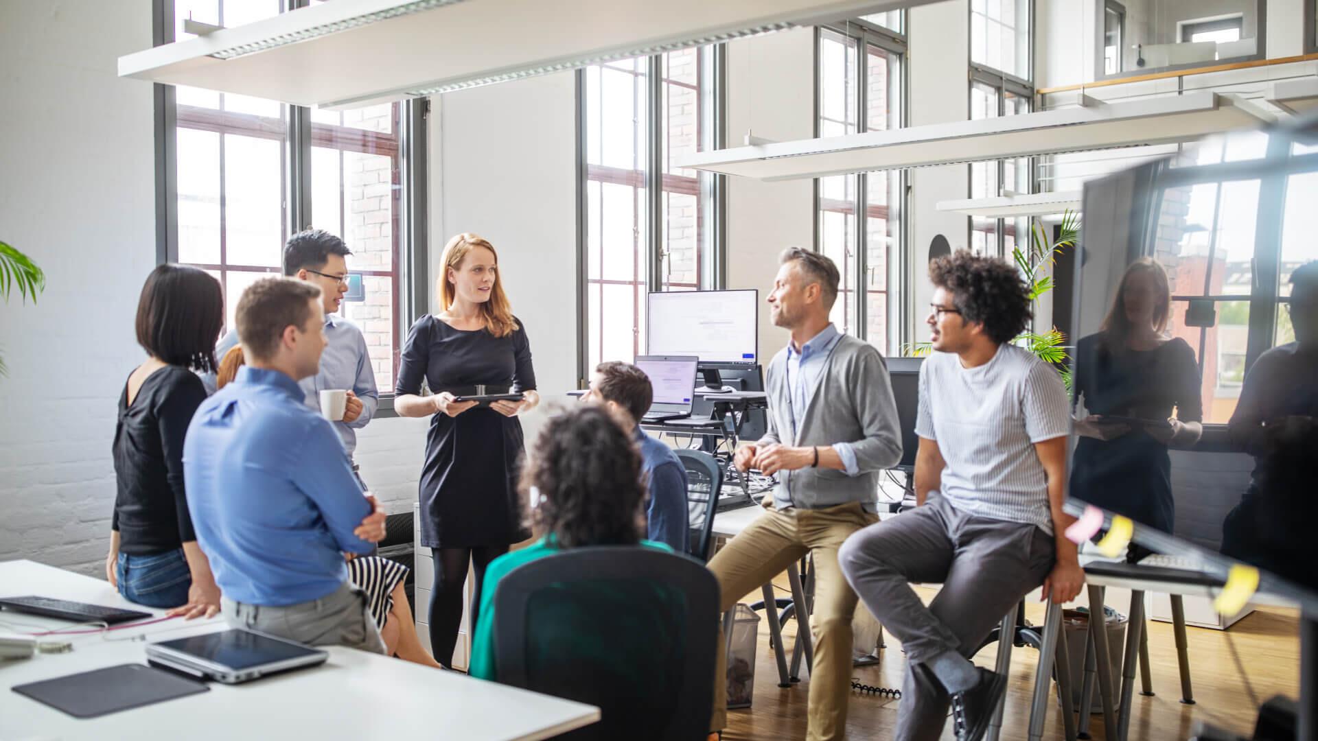 people in meeting