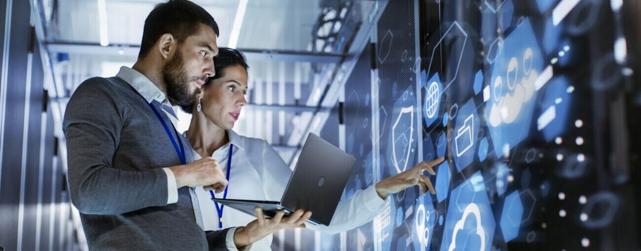 http://man%20and%20woman%20working%20on%20security
